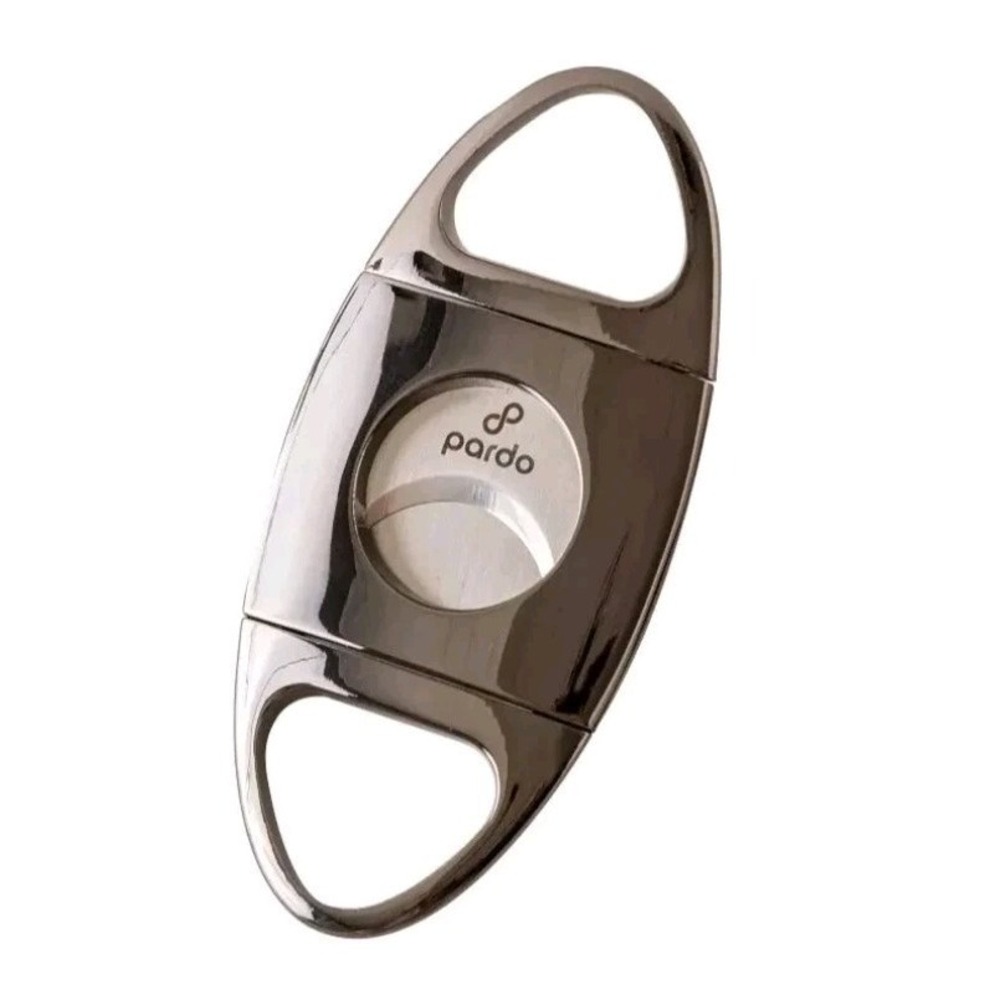Pardo Cigar - Cutter Polished Metal - Straight Cut -New